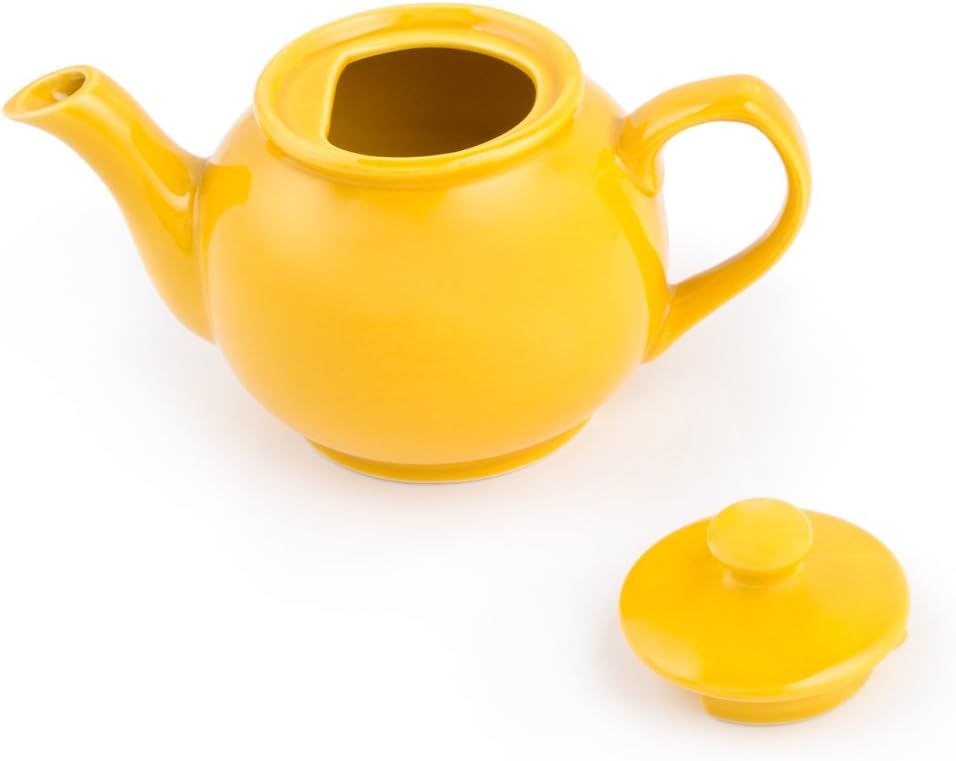Fox Run Yellow Ceramic Teapot 6-Cup