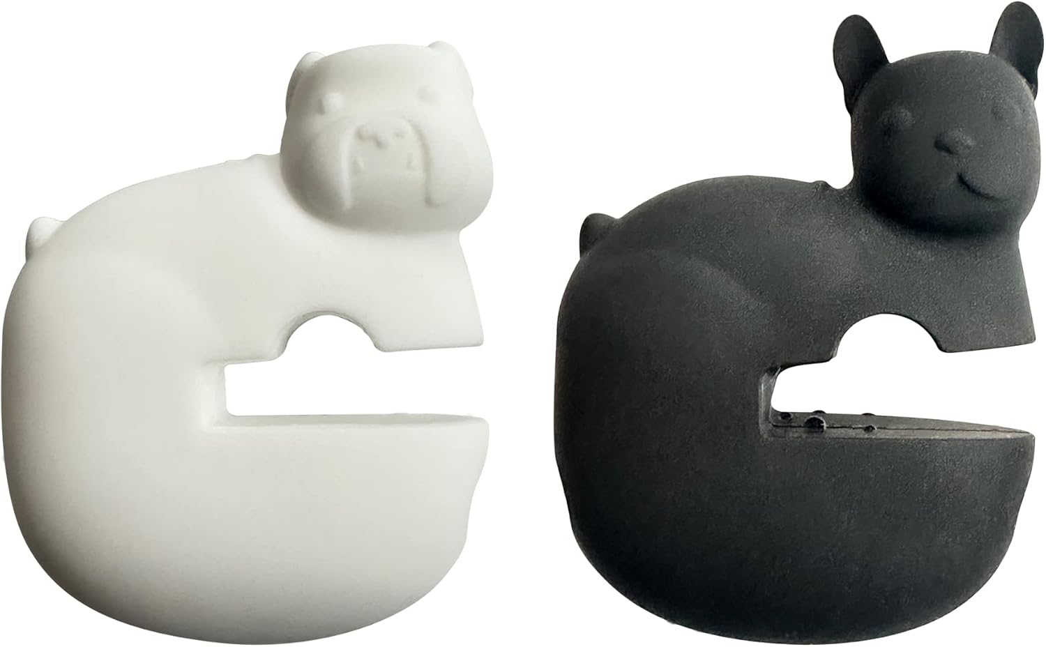 Fox Run Bulldogs Pot Clip Set of 2