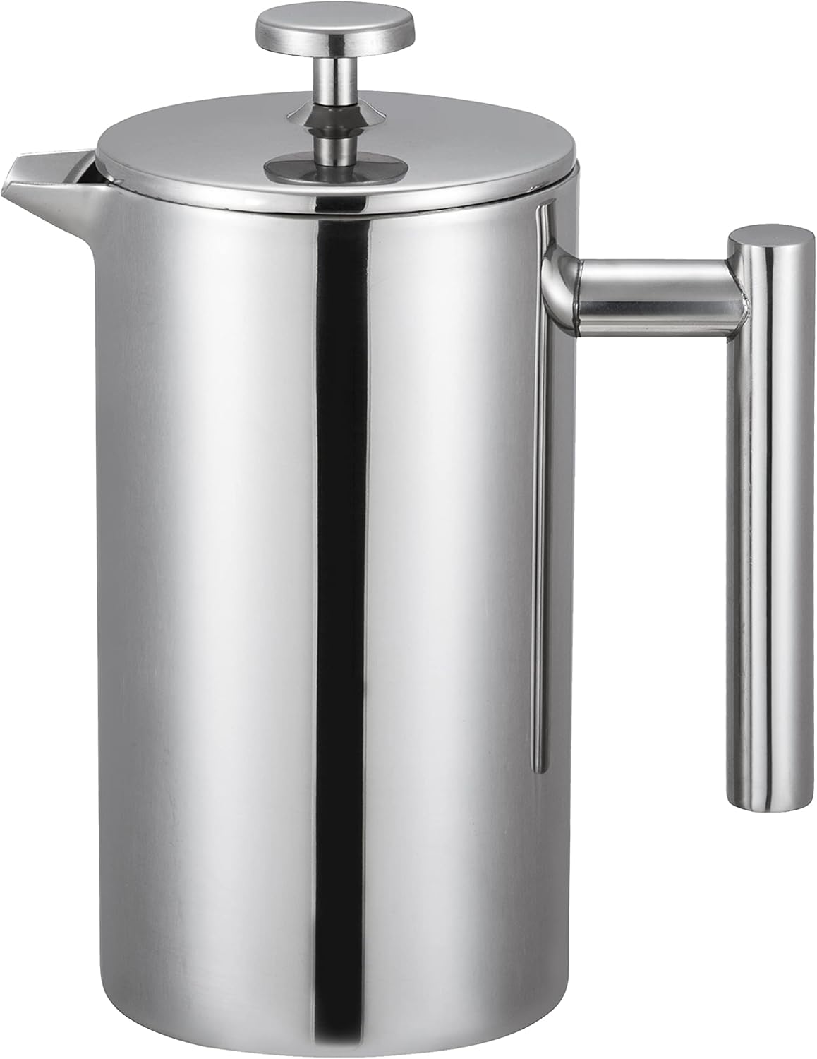 Cuisinox 800ml Double Walled Stainless Steel Coffee Press with Silicone Screen by Kitchen Niche