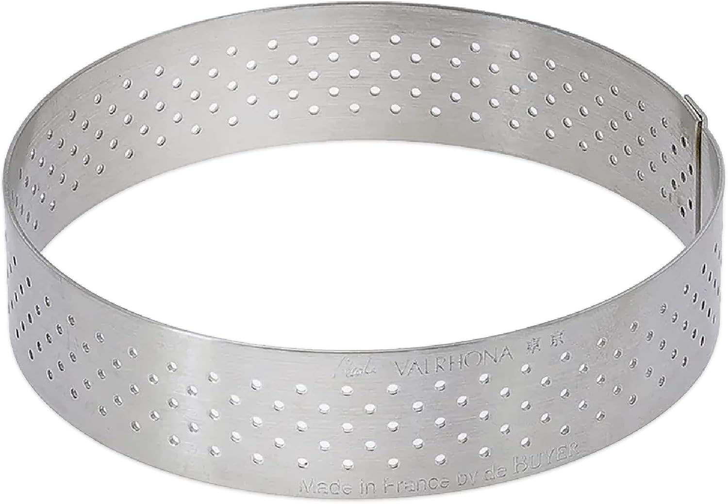 De Buyer Mini Perforated Tart Ring – 7.5 cm x 2 cm