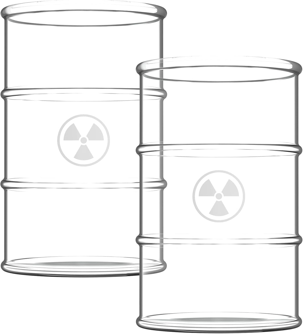 Pundit Polluted Shatter-Resistant Halloween Drink Glasses, Set of 2