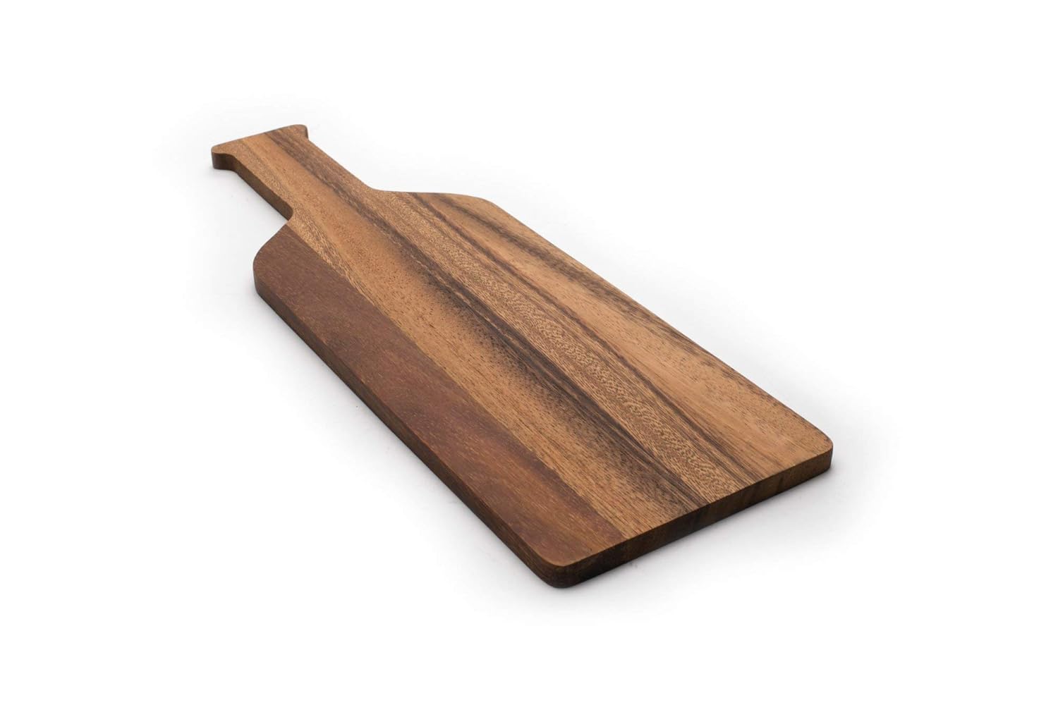 Wine Bottle Cutting Board – Acacia Wood