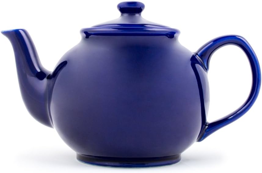 Fox Run Blue Ceramic Teapot 6-Cup