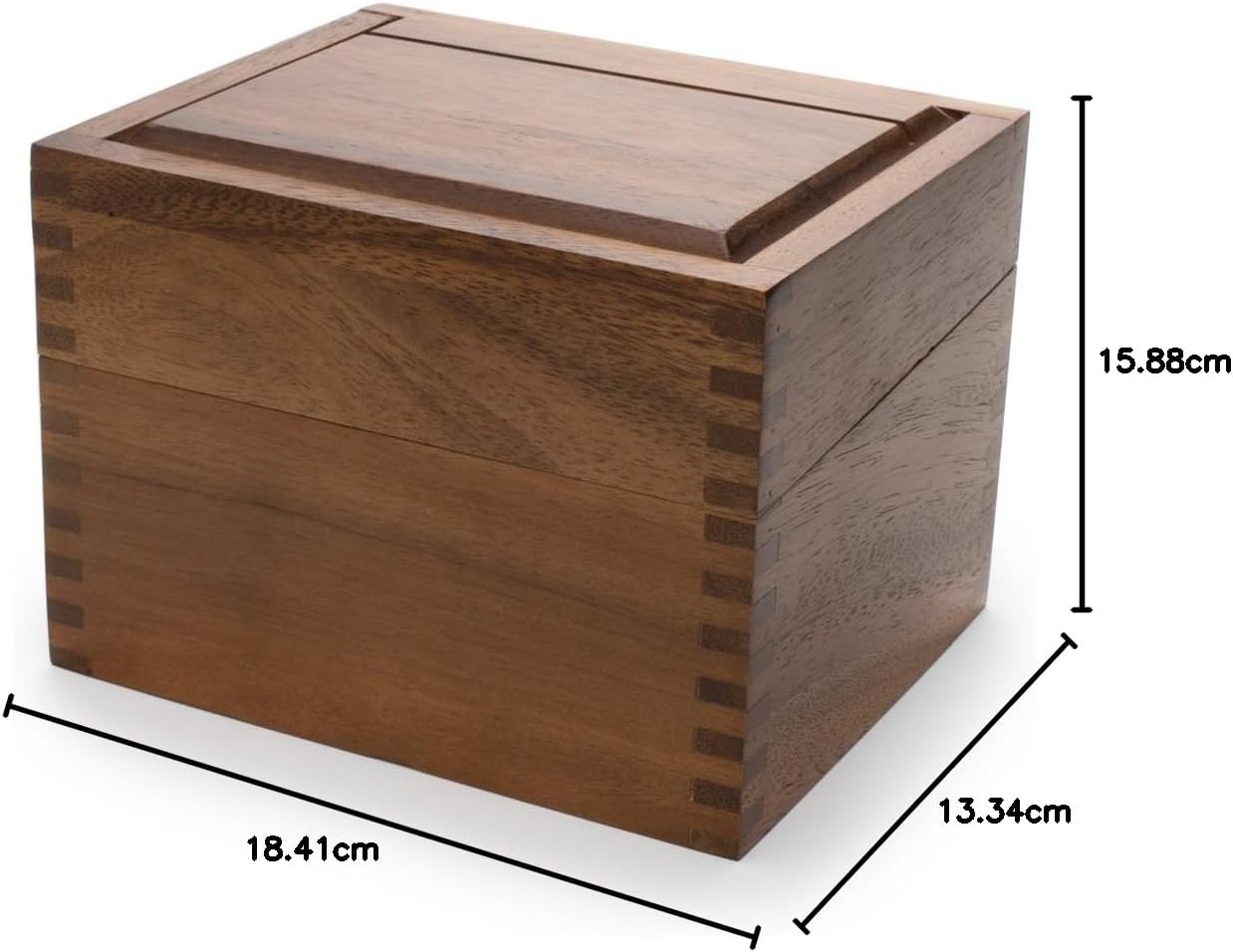 Recipe Box – Acacia Wood