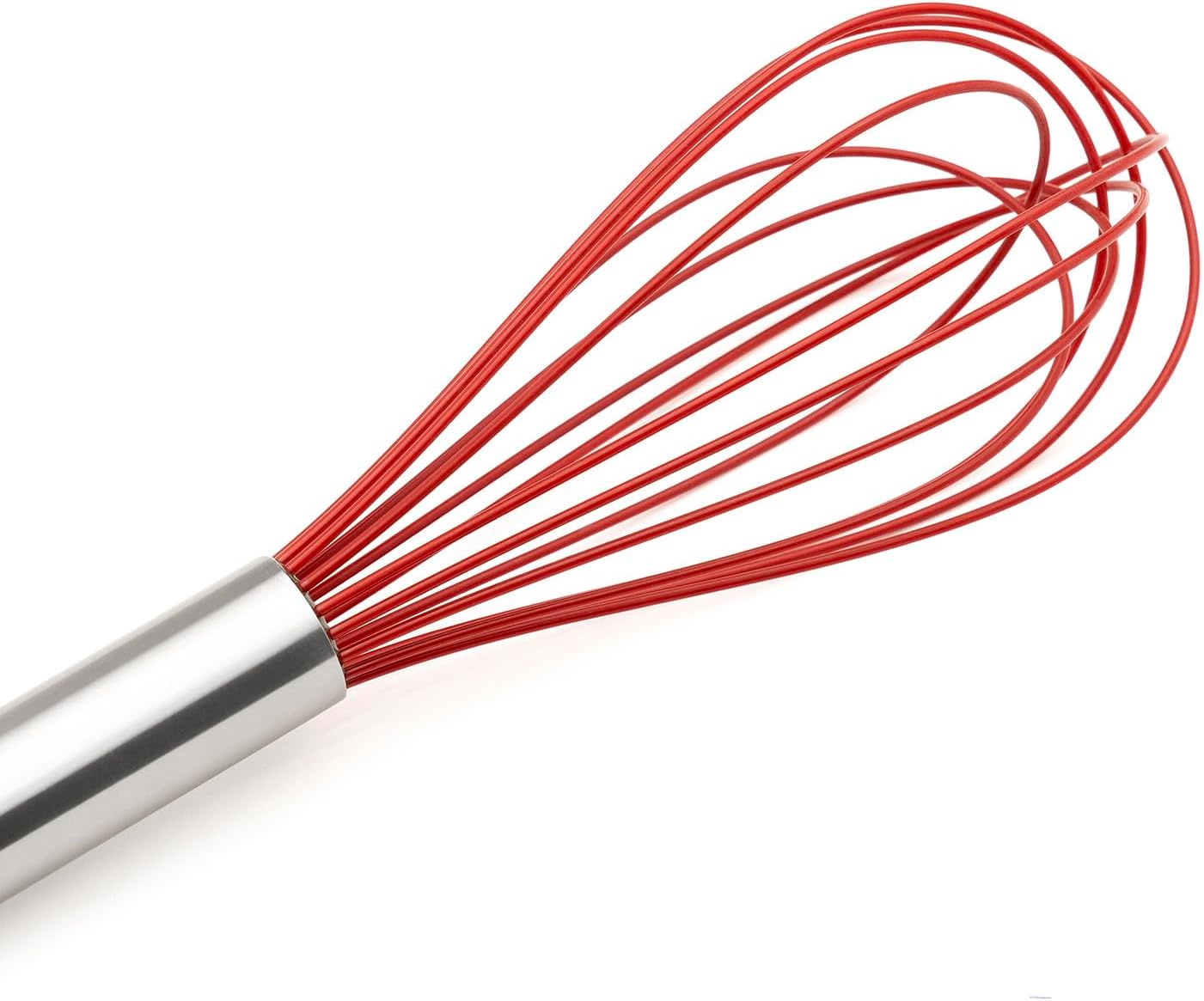 Cuisipro Balloon Whisk (8 wires) – 12" / 30.5 cm – Silicone Red Cuisipro by Kitchen Niche