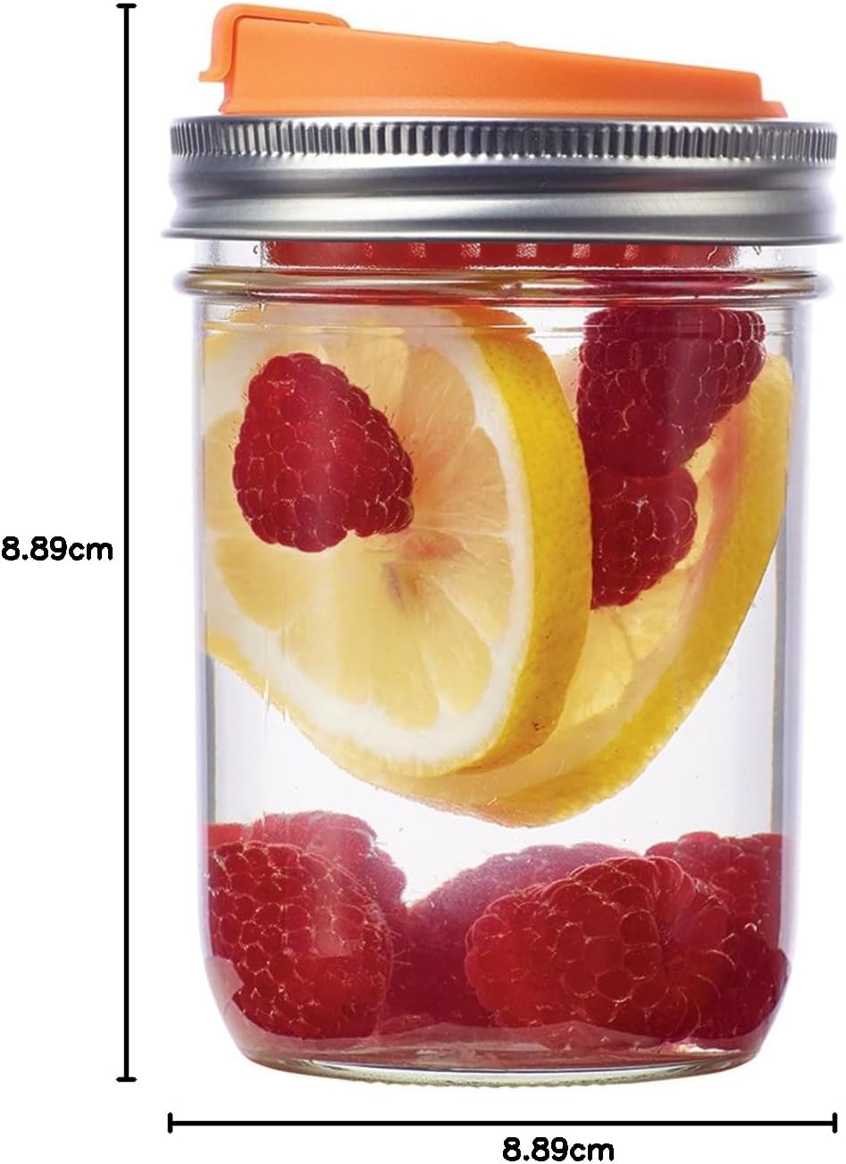 Jarware Wide Mouth Fruit Infuser - Orange