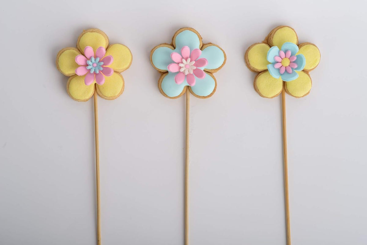 Fox Run Flower Cookie Cutter Set