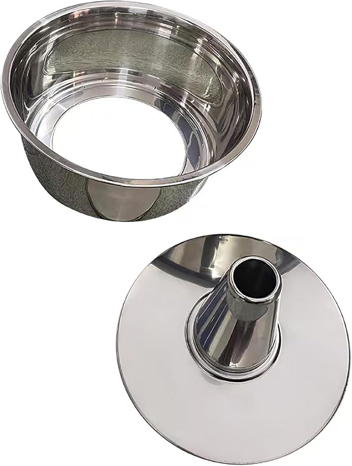 Fox Run Stainless Steel Angel Food Cake Pan