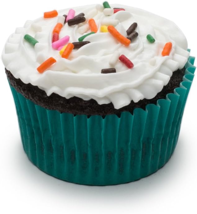 Fox Run Pink-Purple-Teal Baking Cups Set of 75