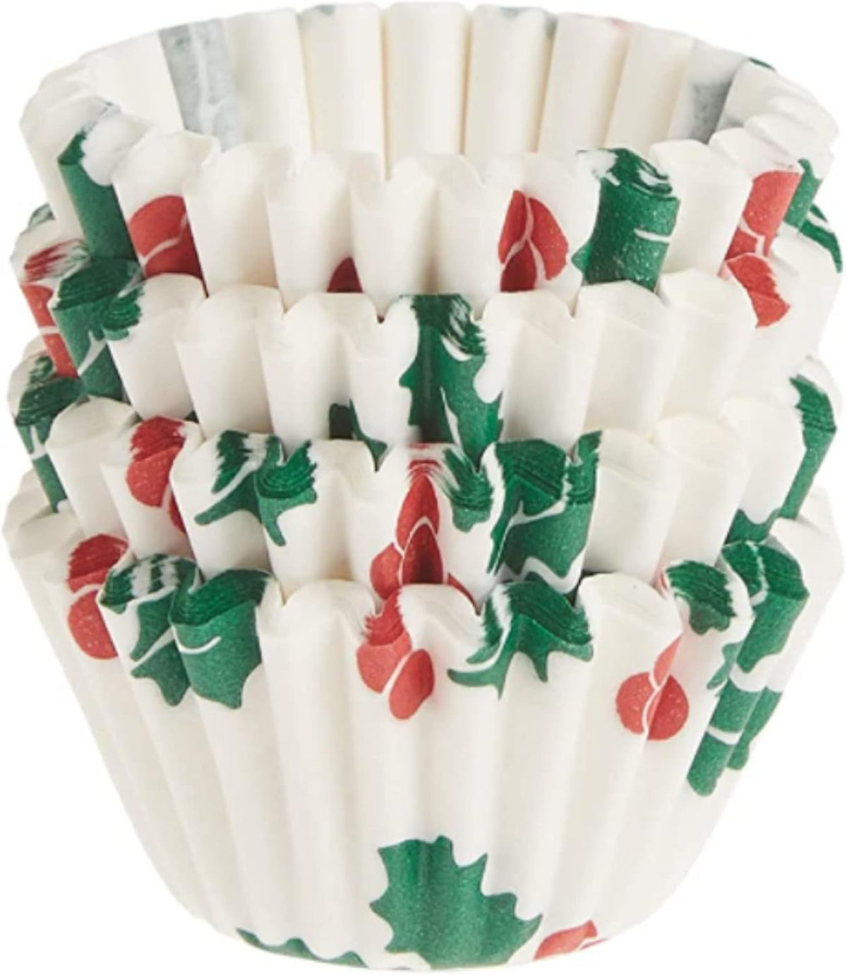 Fox Run Mini Christmas Baking Cups – 75 Pack