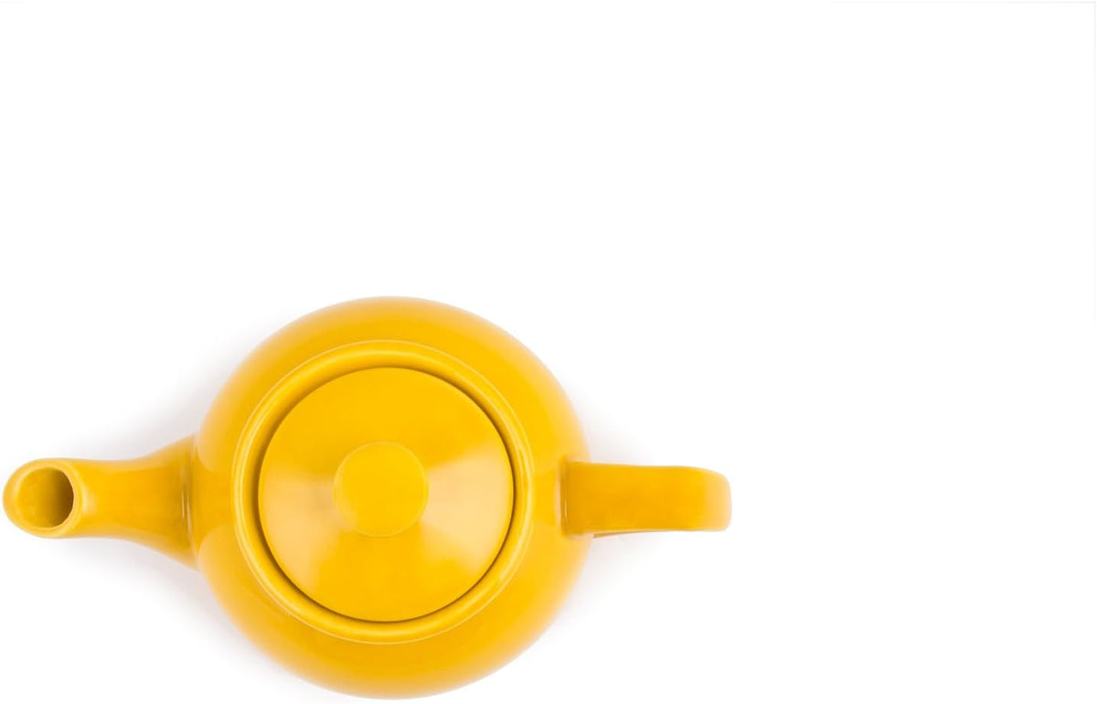 Fox Run Yellow Ceramic Teapot 6-Cup