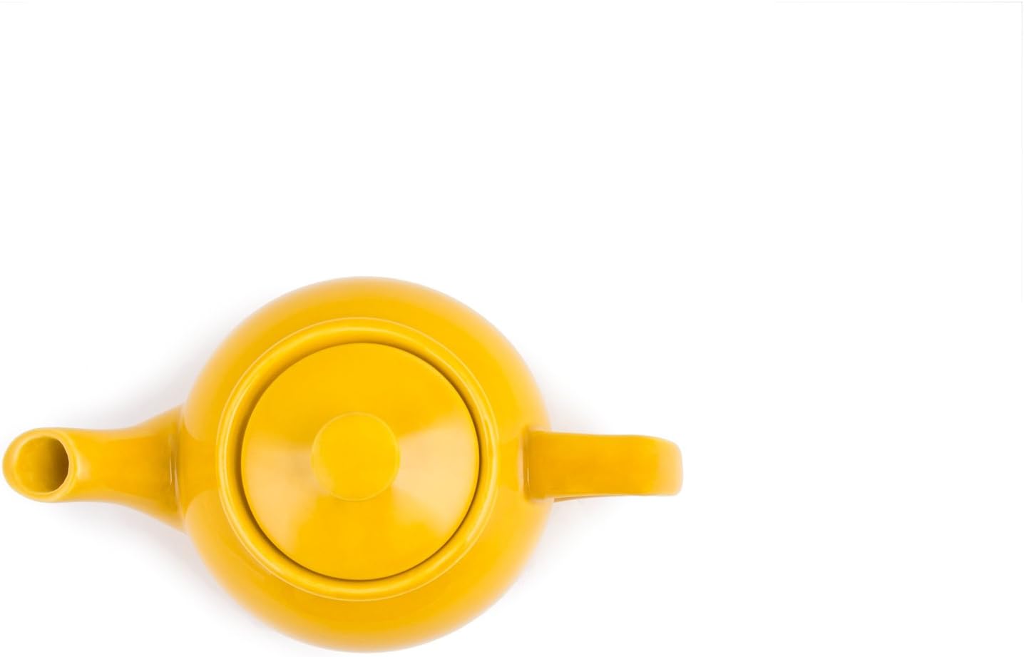 Fox Run Yellow Ceramic Teapot 6-Cup