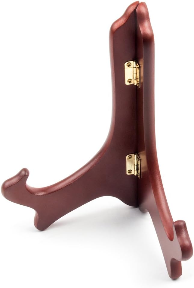 Fox Run 8" Pine Plate Stand, Wood