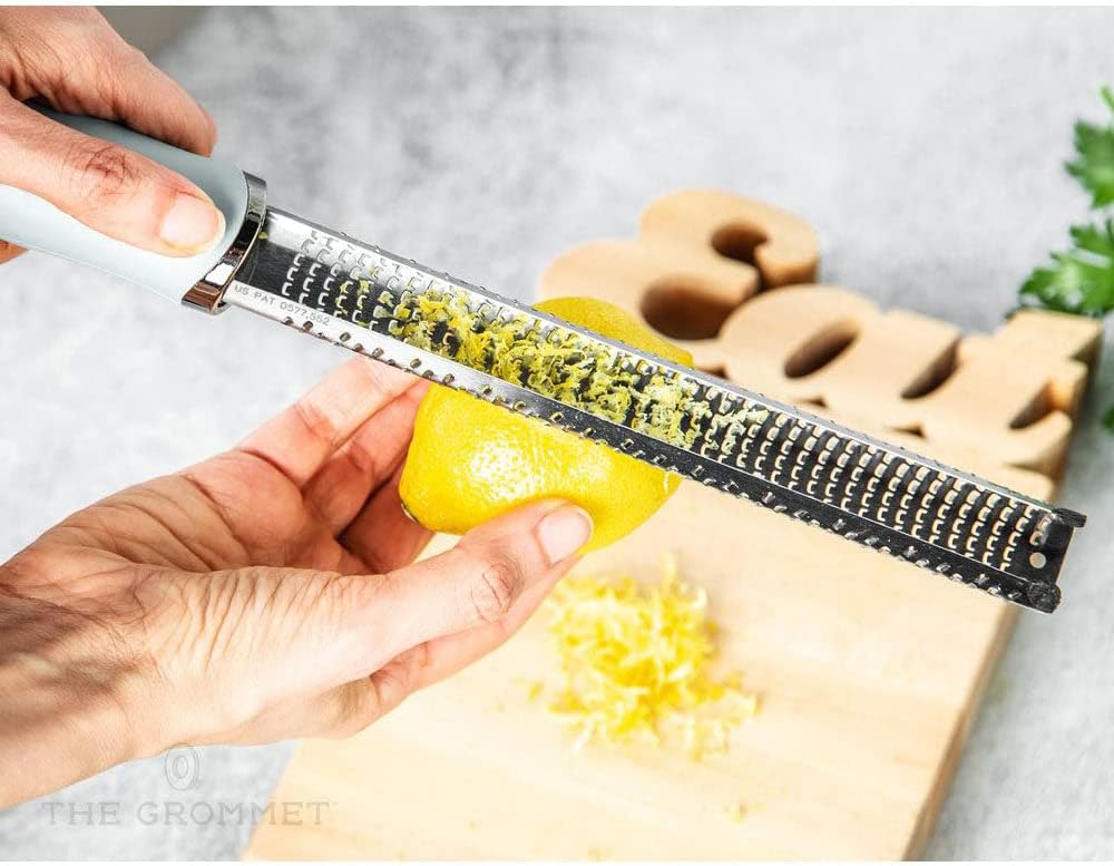 Microplane Premium Series Zester / Grater – Purist Blue by Kitchen Niche