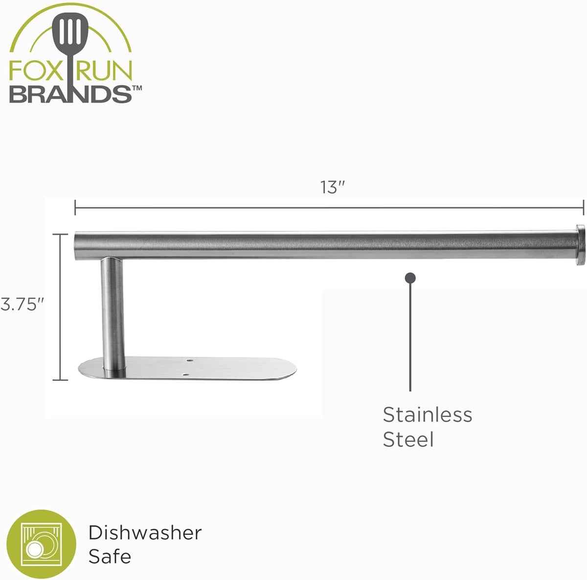 Fox Run Stainless Steel Paper Towel Holder