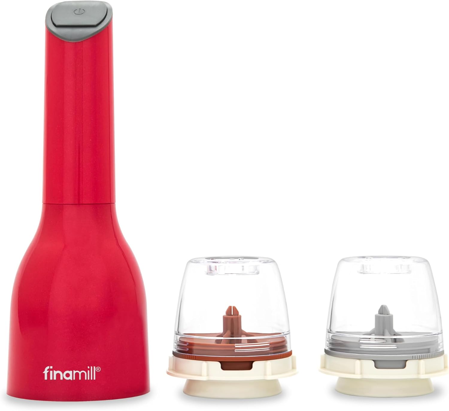 FinaMill Electric Pepper & Spice Grinder with 2 Pods – Sangria