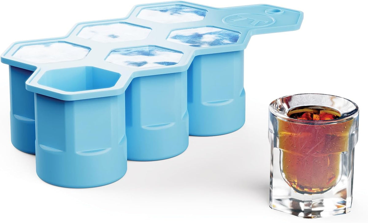 Outset Hexagon Ice Shot Mold