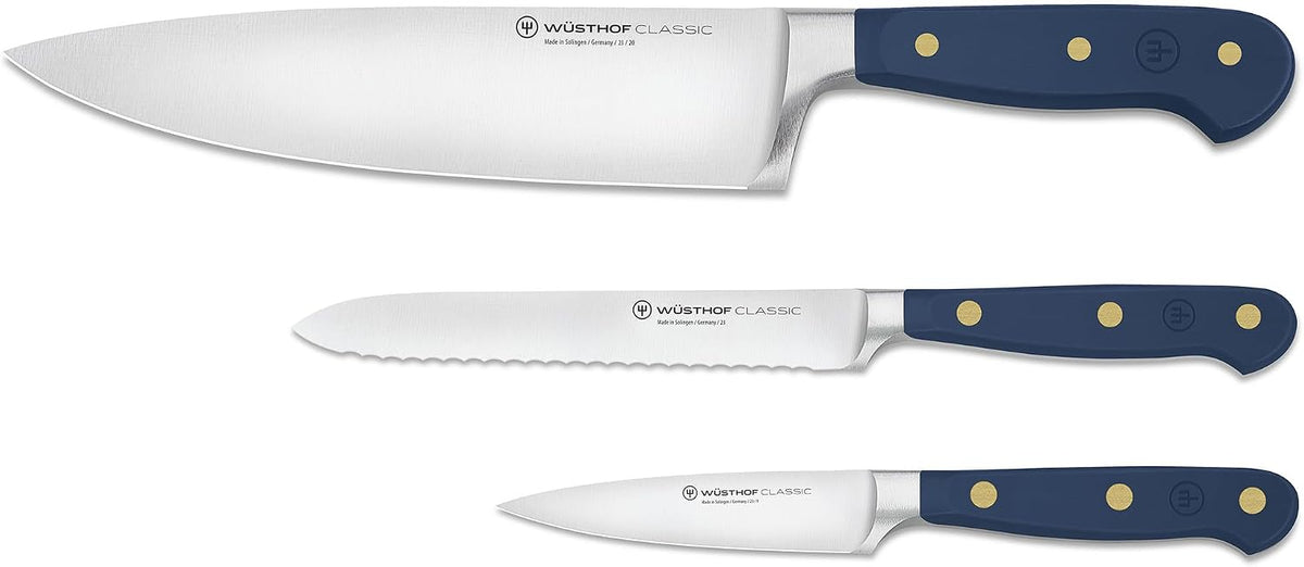 Wüsthof Classic Wild Blueberry Starter Knife Set – 3 pcs