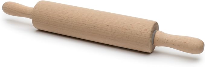 Fox Run Small Beech Wood Rolling Pin 14"