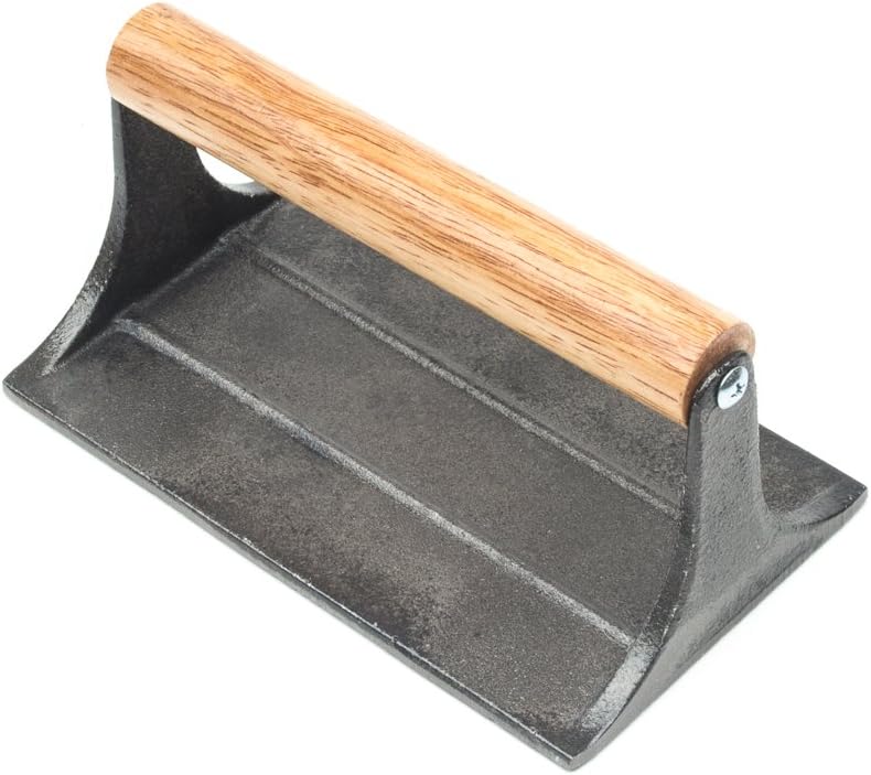 Fox Run Cast Iron Bacon Press