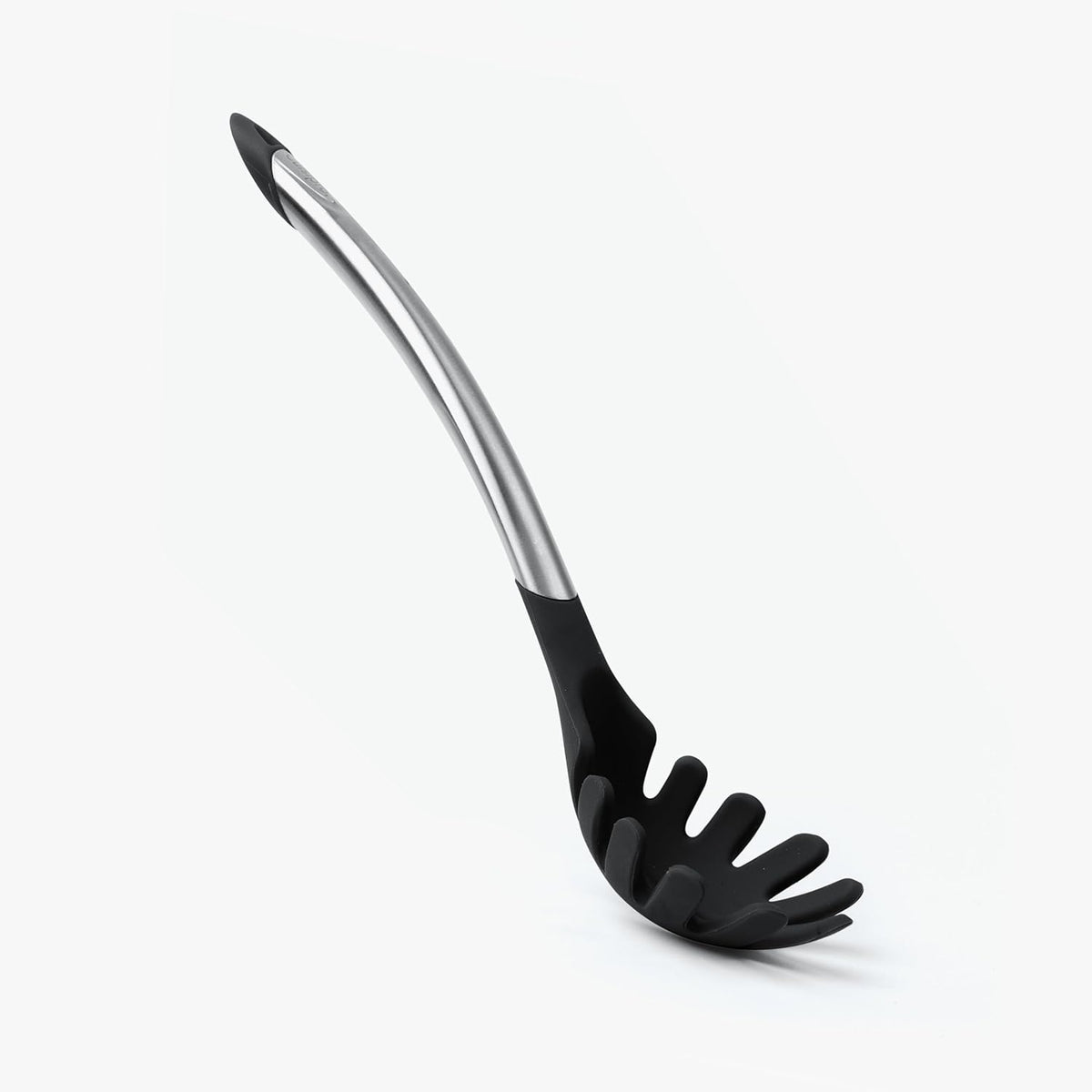 Cuisipro Silicone Spaghetti Server – 12.25&quot; / 31 cm – Black (LFGB Silicone) Cuisipro by Kitchen Niche