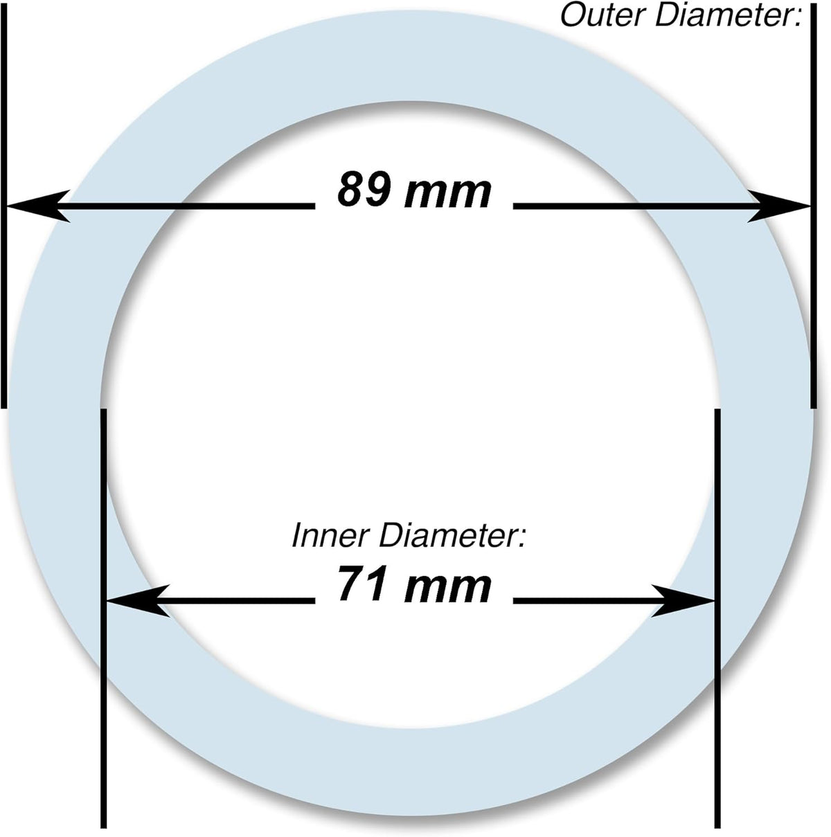 Cuisinox Silicone Gasket for 12 cup Moka/Vista/Crema Espresso Makers by Kitchen Niche