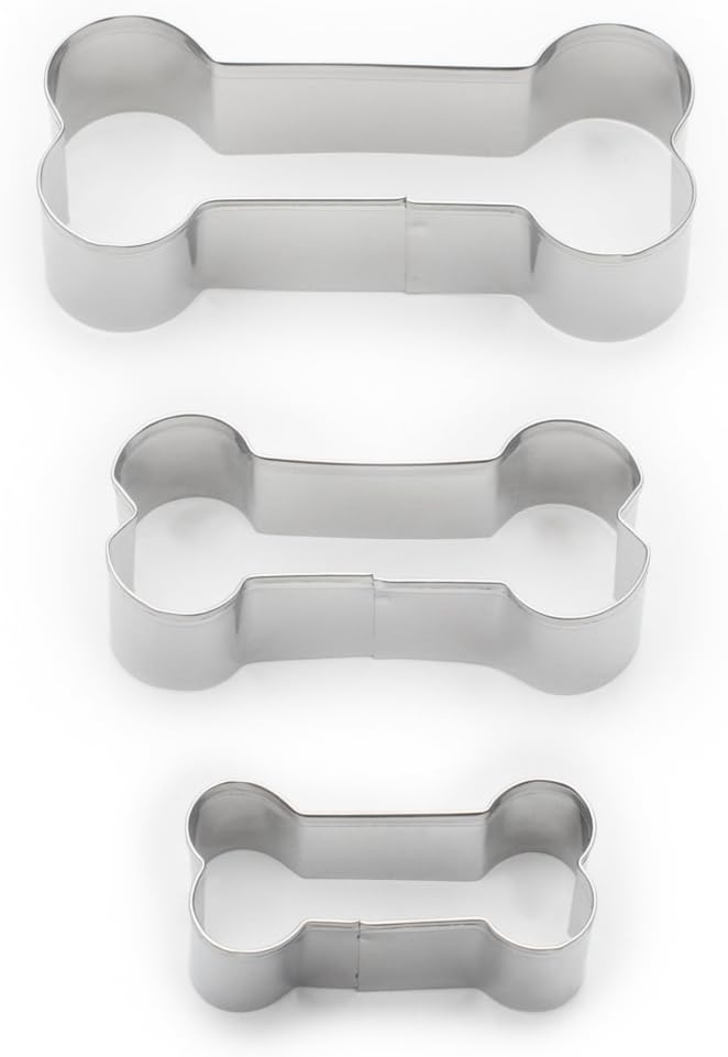 Fox Run Dog Bone Cookie Cutter Set