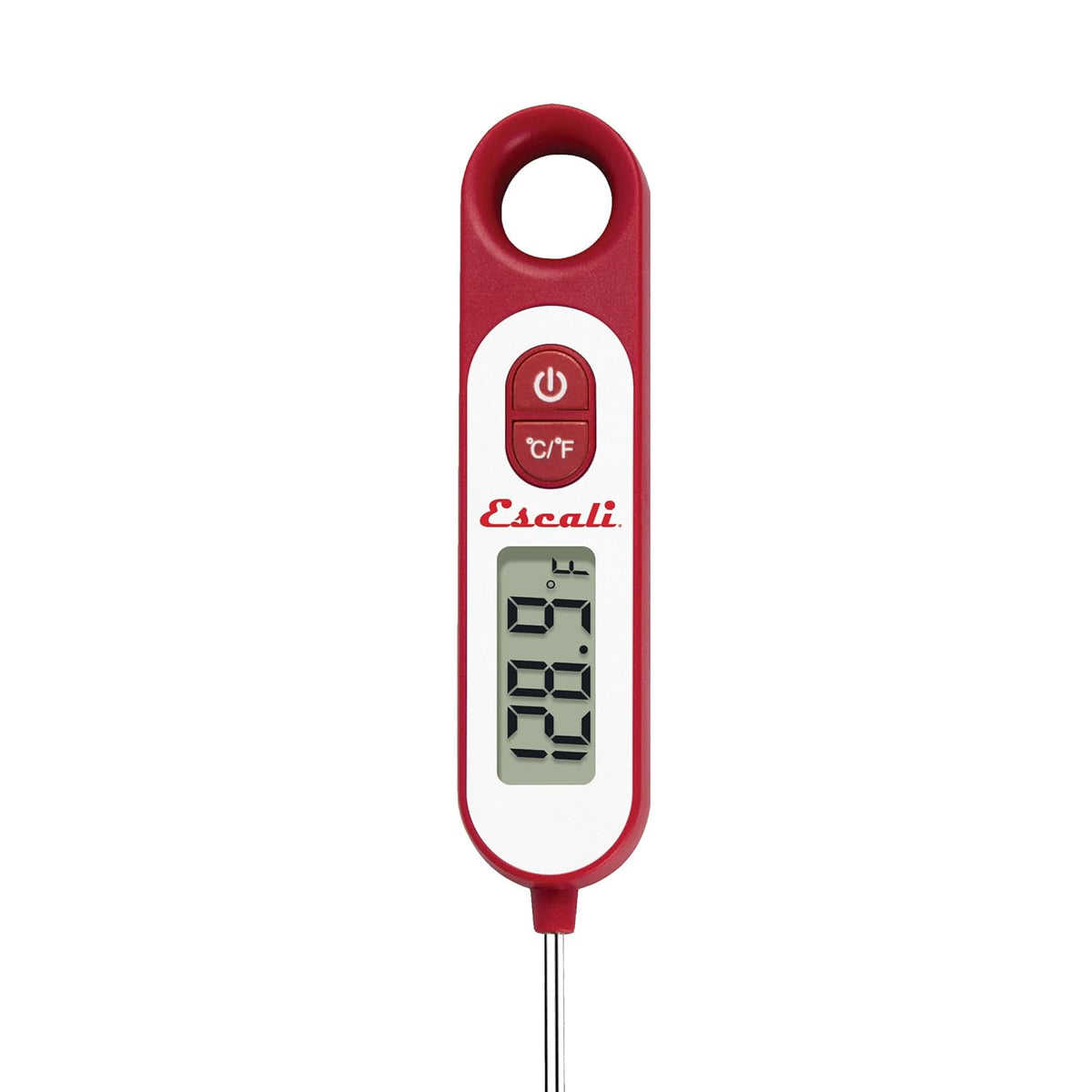 Escali Digital Long Stem Thermometer – Red