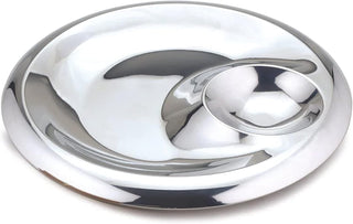 Cuisinox Stainless Steel Chip and Dip Platter – 34cm