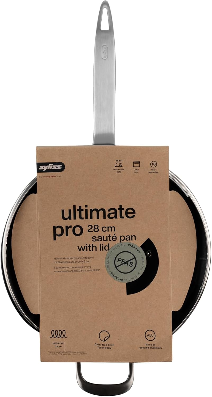 Zyliss Ultimate Pro Sauté Pan with Lid – Ø 28 cm by Kitchen Niche