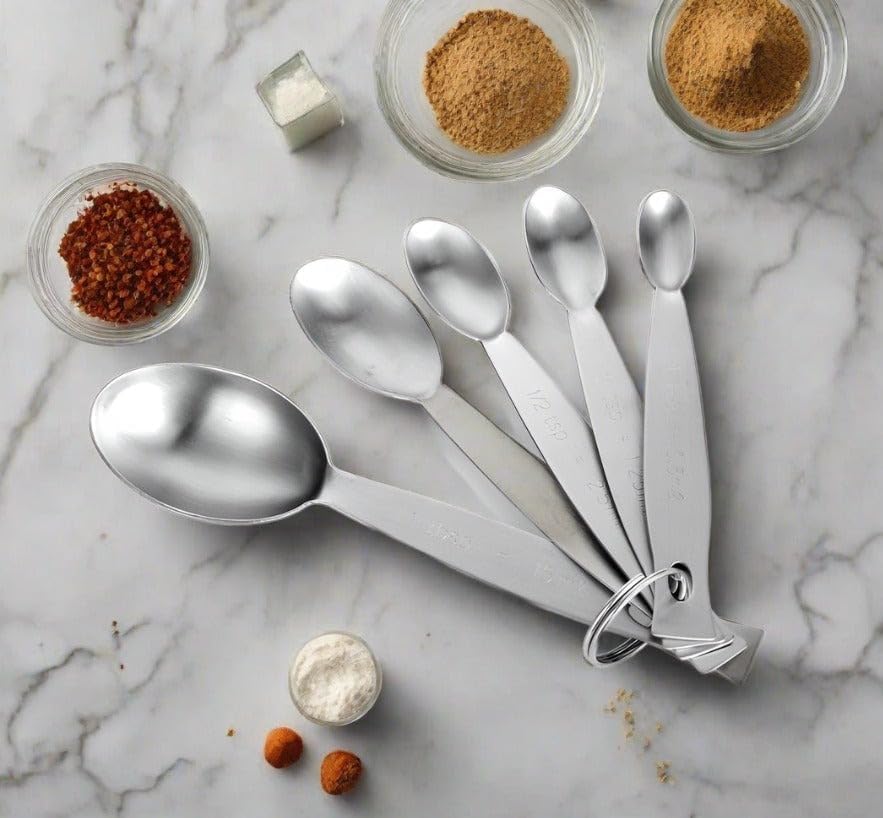 Cuisinox Stainless Steel Measuring Spoon Set – 5 Piece by Kitchen Niche