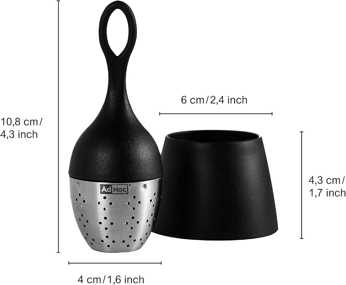 AdHoc Floatea Tea Infuser – Black
