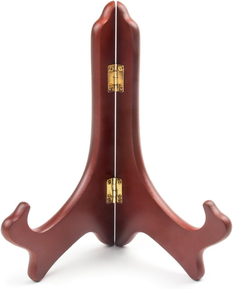Fox Run 8" Pine Plate Stand, Wood