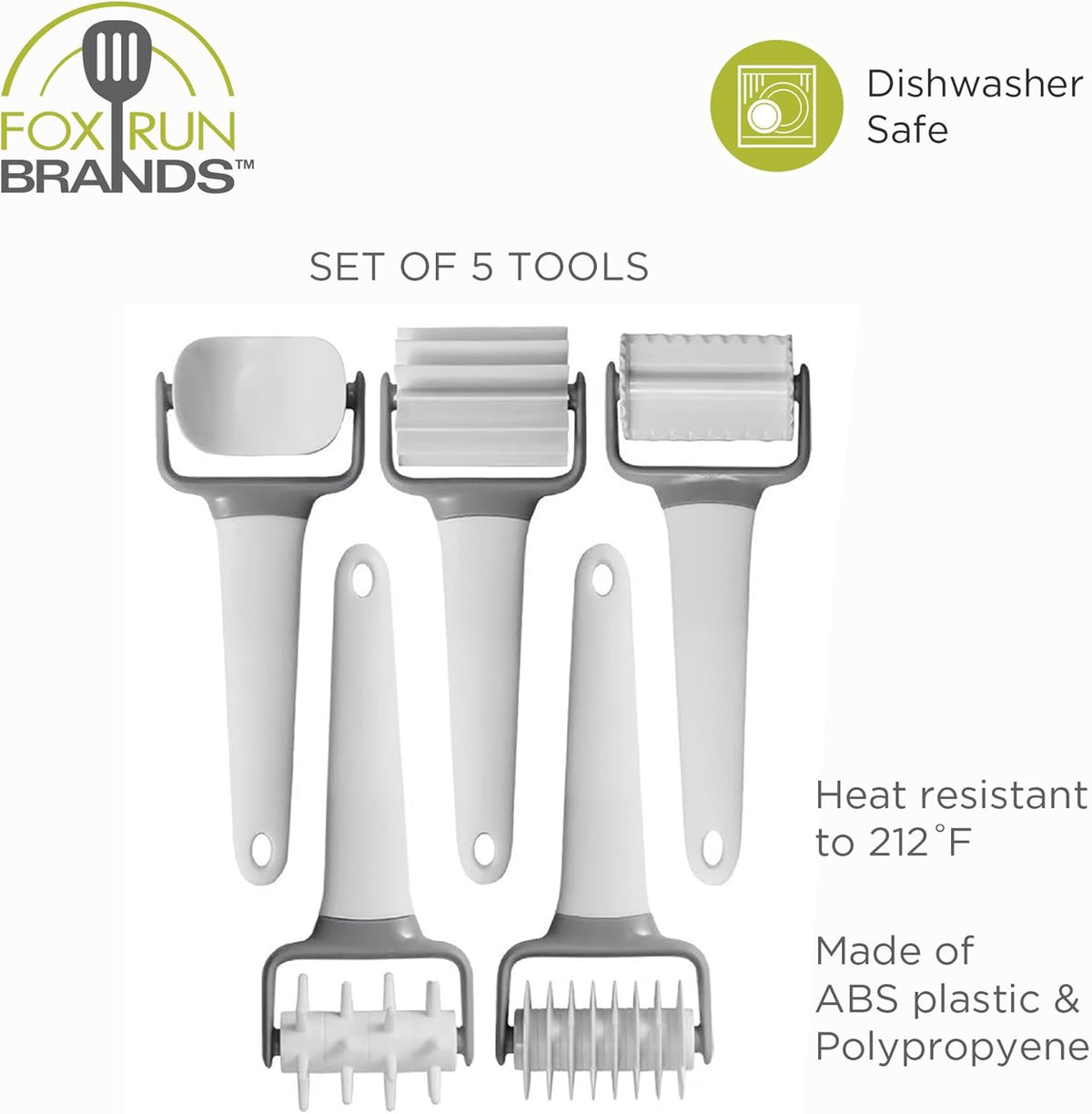 Fox Run Pastry And Pasta Wheels Set