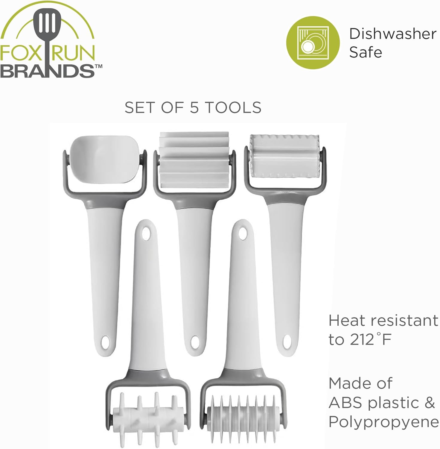 Fox Run Pastry And Pasta Wheels Set