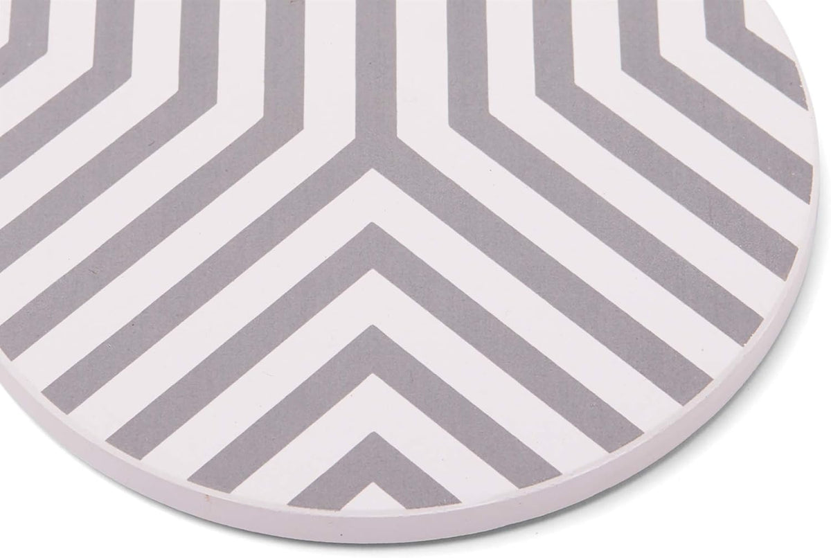 Fox Run Super Absorbent Ceramic Coaster Set of 6