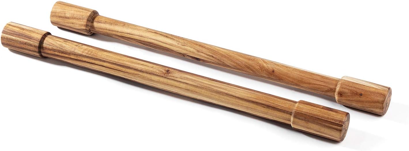 Ironwood Set of 2 Fixed Width Acacia Wood Rolling Pins