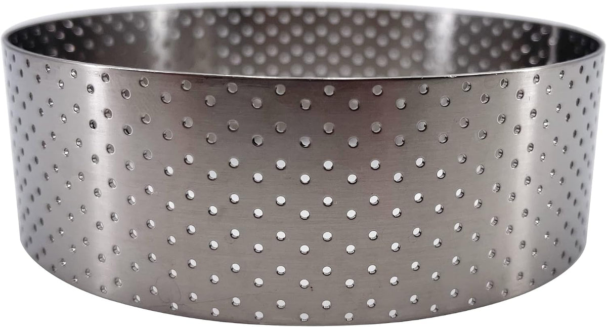 De Buyer Round Perforated Ring – 4 x 1.4 Inch
