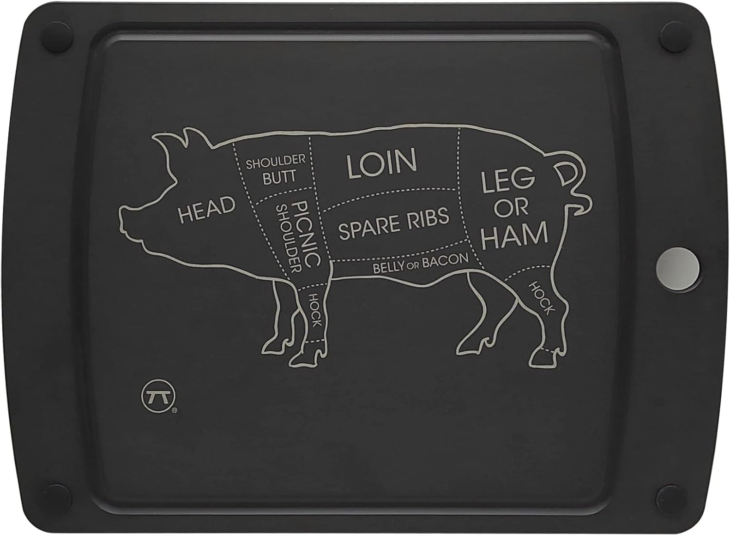 Outset Pig Cuts Grill Prep Board by Kitchen Niche