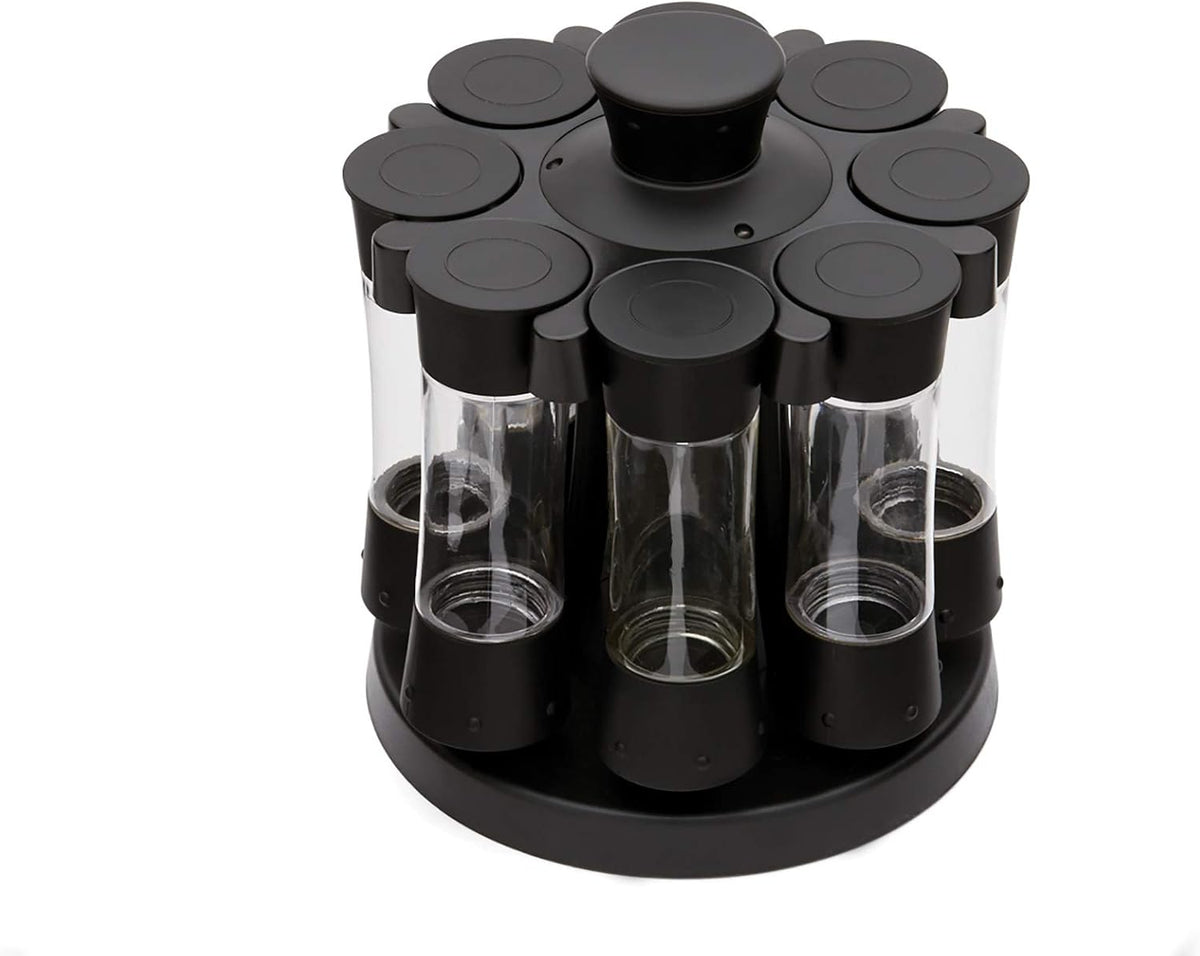 KitchenArt Elite AutoMeasure SpicePro Black Spice Carousel
