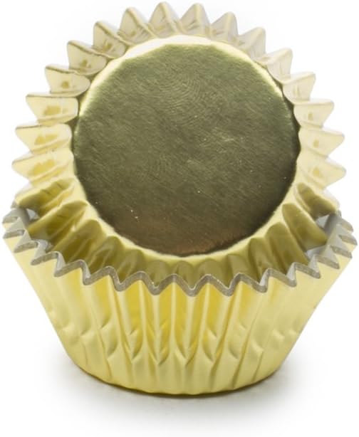 Fox Run Gold Foil Mini Baking Cup Set of 48