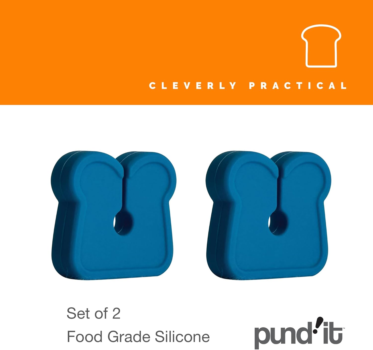 Pundit Loaf Lock Bag Clips, Set of 2