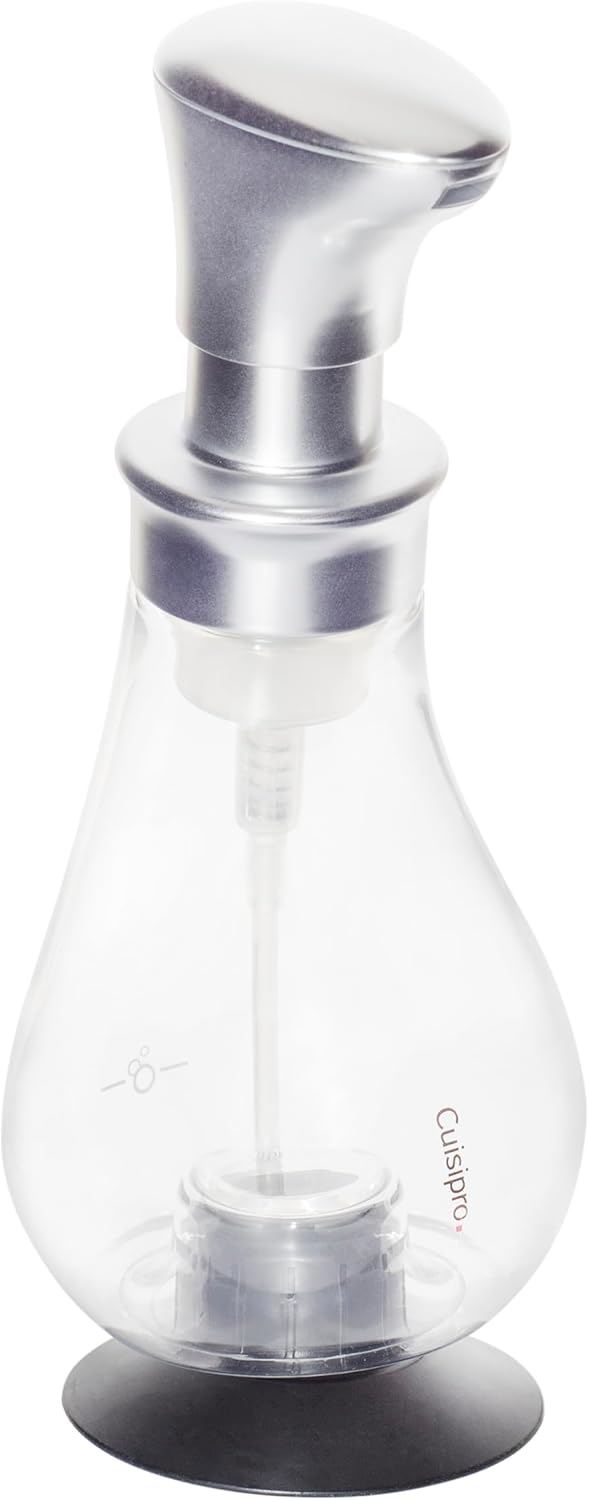 Cuisipro Foam Pump – 8.3" / 21 cm – Silver Cuisipro by Kitchen Niche