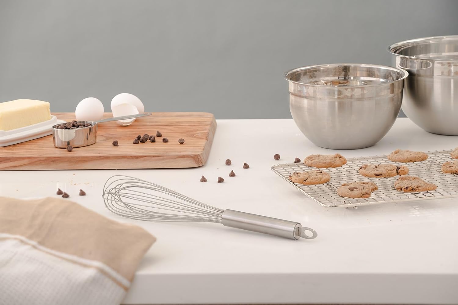 Cuisipro Egg Whisk (8 Wires) – 8" / 20 cm – Stainless Steel Cuisipro by Kitchen Niche