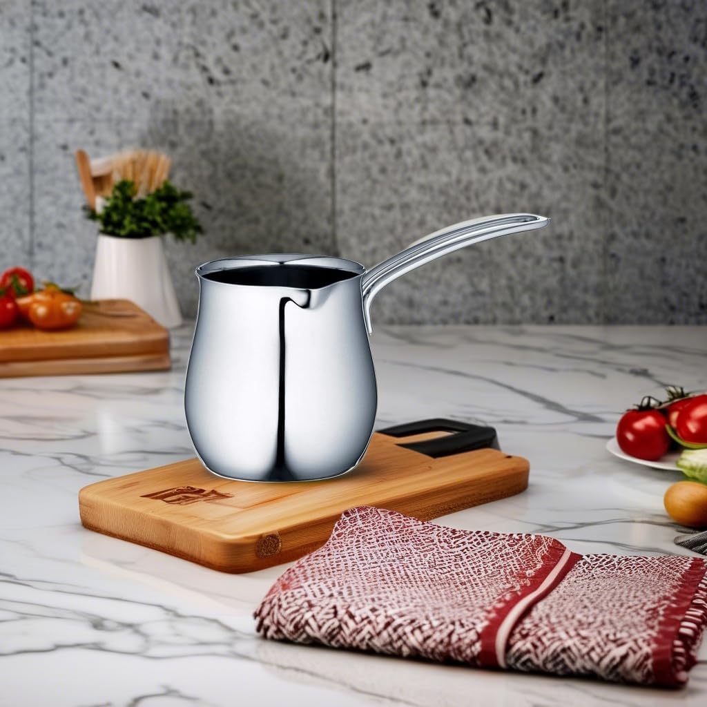 Cuisinox Stainless Steel Turkish Coffee Pot – 710ml by Kitchen Niche