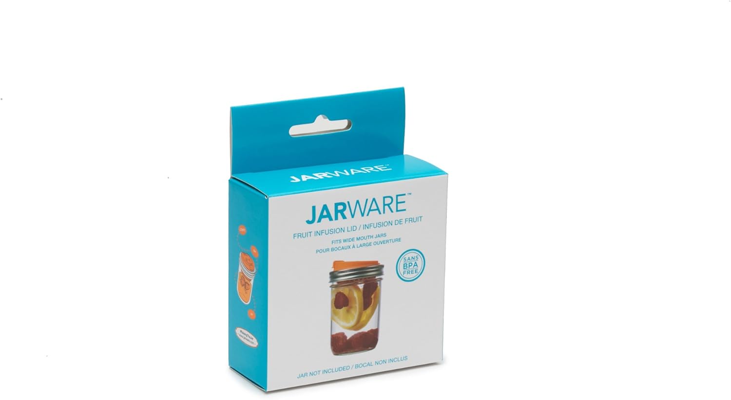 Jarware Wide Mouth Fruit Infuser - Orange