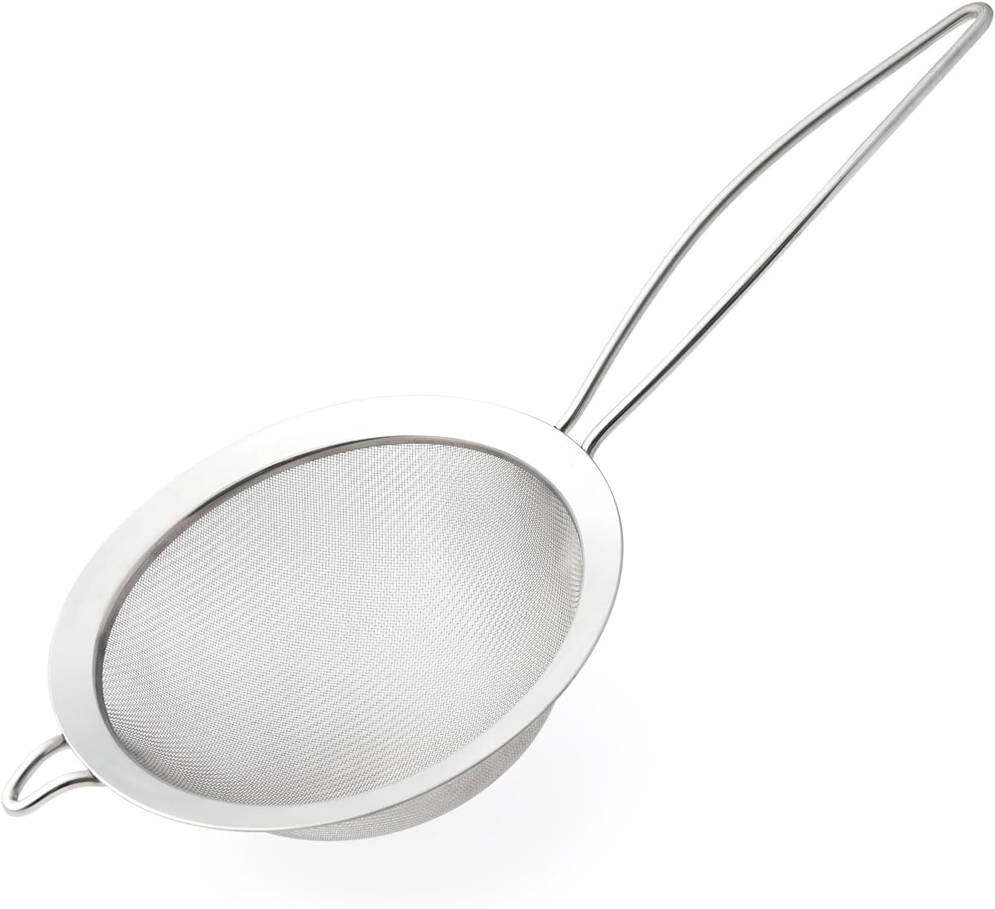 Cuisipro Strainer – Stainless Steel, 6.25" x 12.25" / 16 x 31 cm Cuisipro by Kitchen Niche