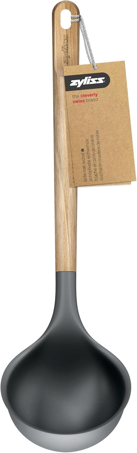 Zyliss Ladle with Oak Wood Handle