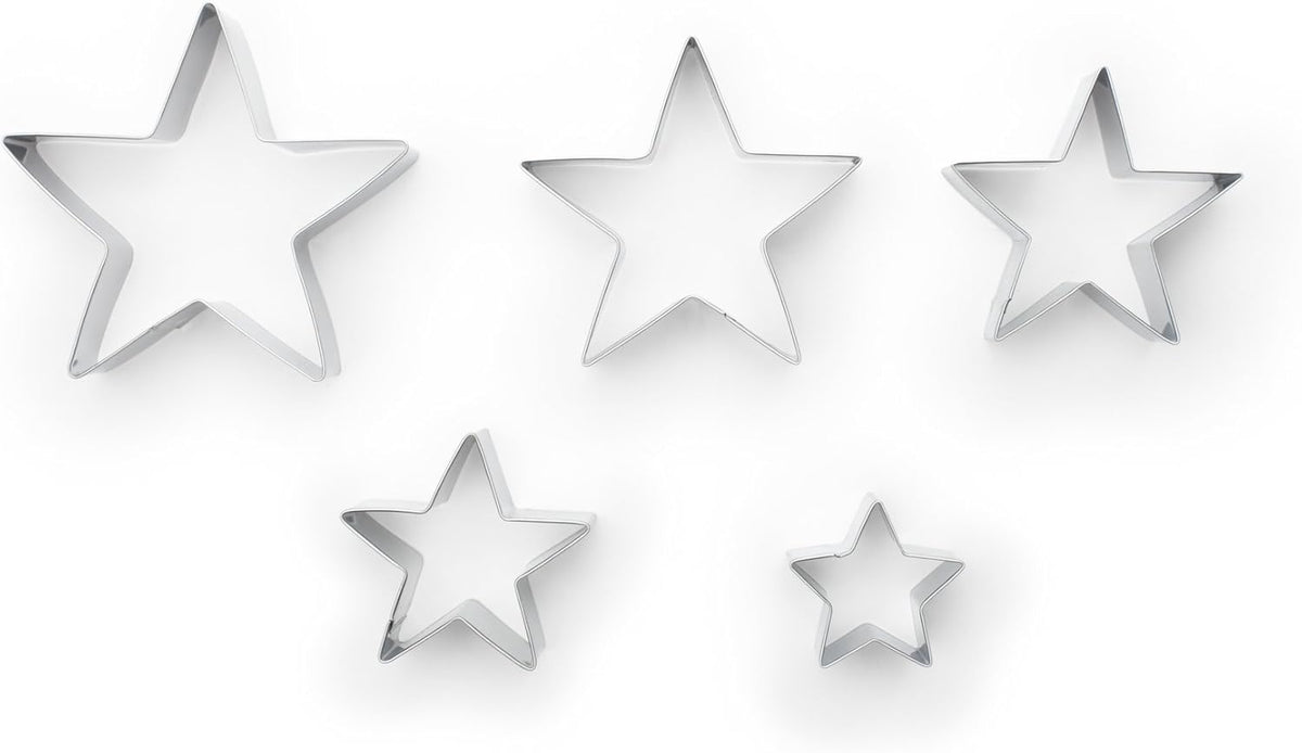Fox Run Star Cookie Cutter Set