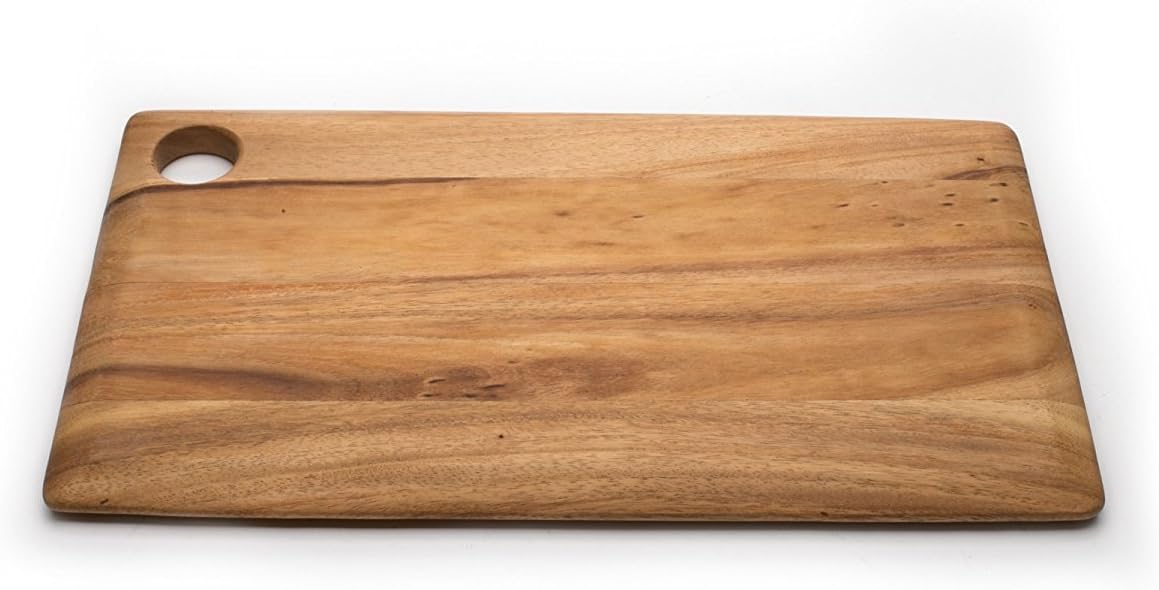Ironwood Copenhagen Acacia Wood Rectangle Cutting Board